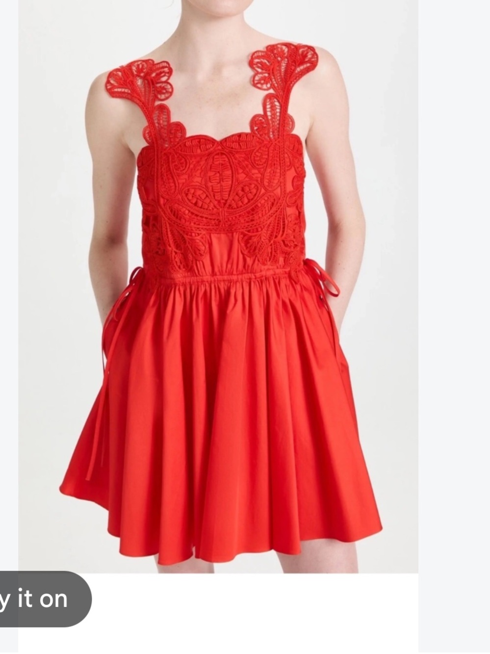 Self portrait lace dress